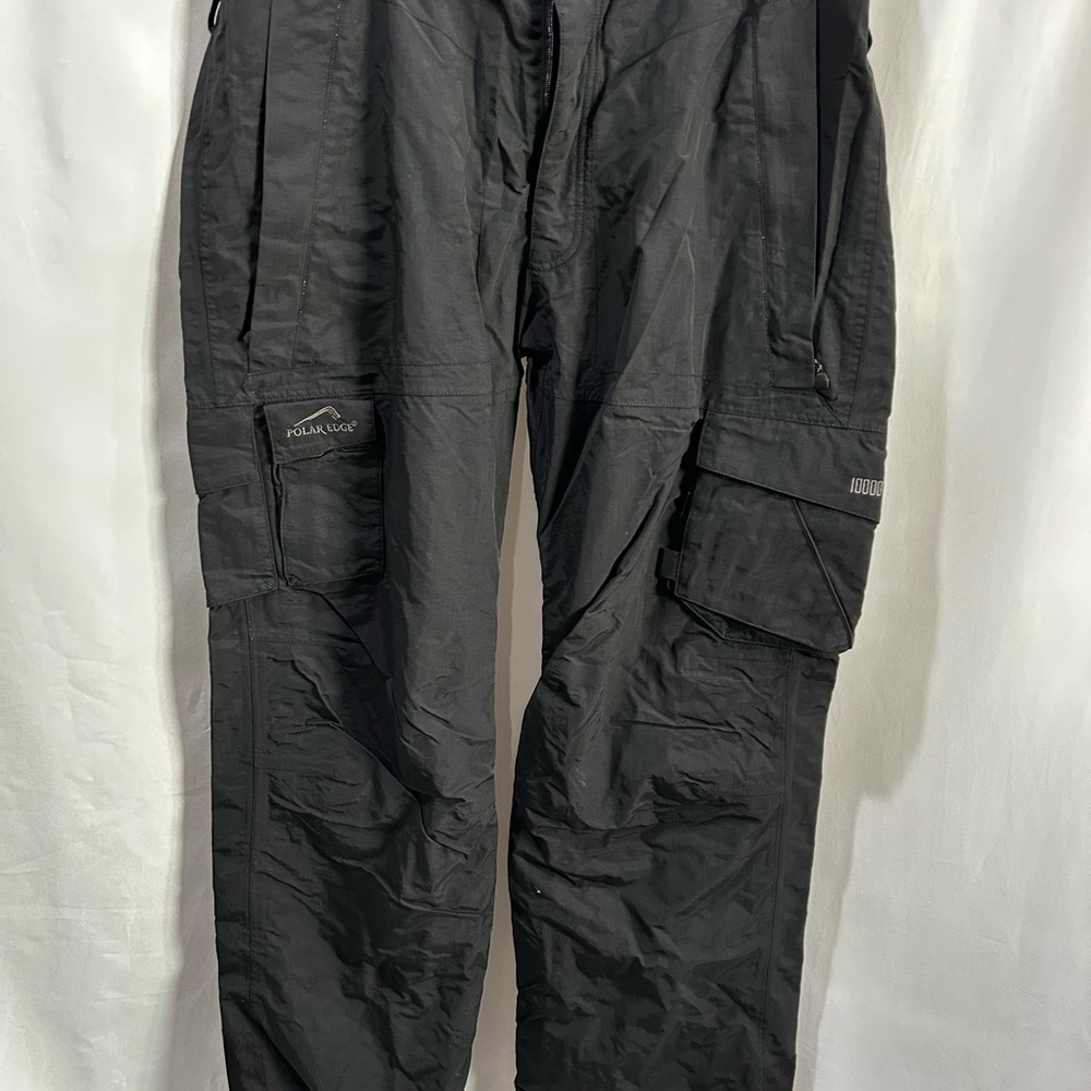 Polar Edge Destroyer Gold 10000 insulated ski snowboarding pants EUC